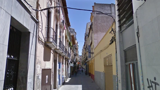 La calle en la que ocurrieron los hechos en el centro de Granada La calle en la que ocurrieron los hechos en el centro de Granada