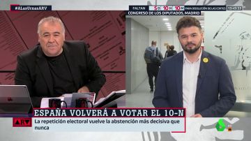 Gabriel Rufián en ARV