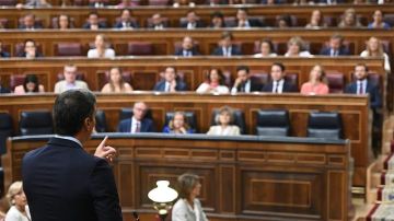 El presidente del Gobierno en funciones, Pedro Sánchez