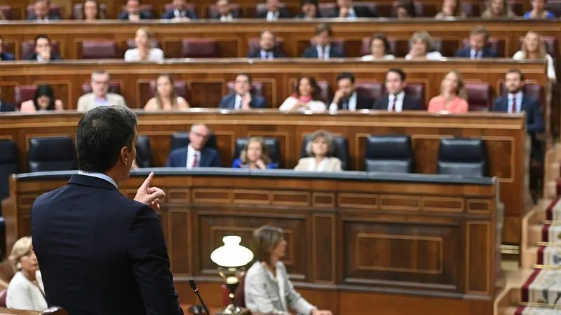 El presidente del Gobierno en funciones, Pedro Sánchez