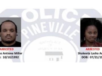 Los detenidos por obligar a prostituirse a una mujer en Pineville (EEUU) Los detenidos por obligar a prostituirse a una mujer en Pineville (EEUU)