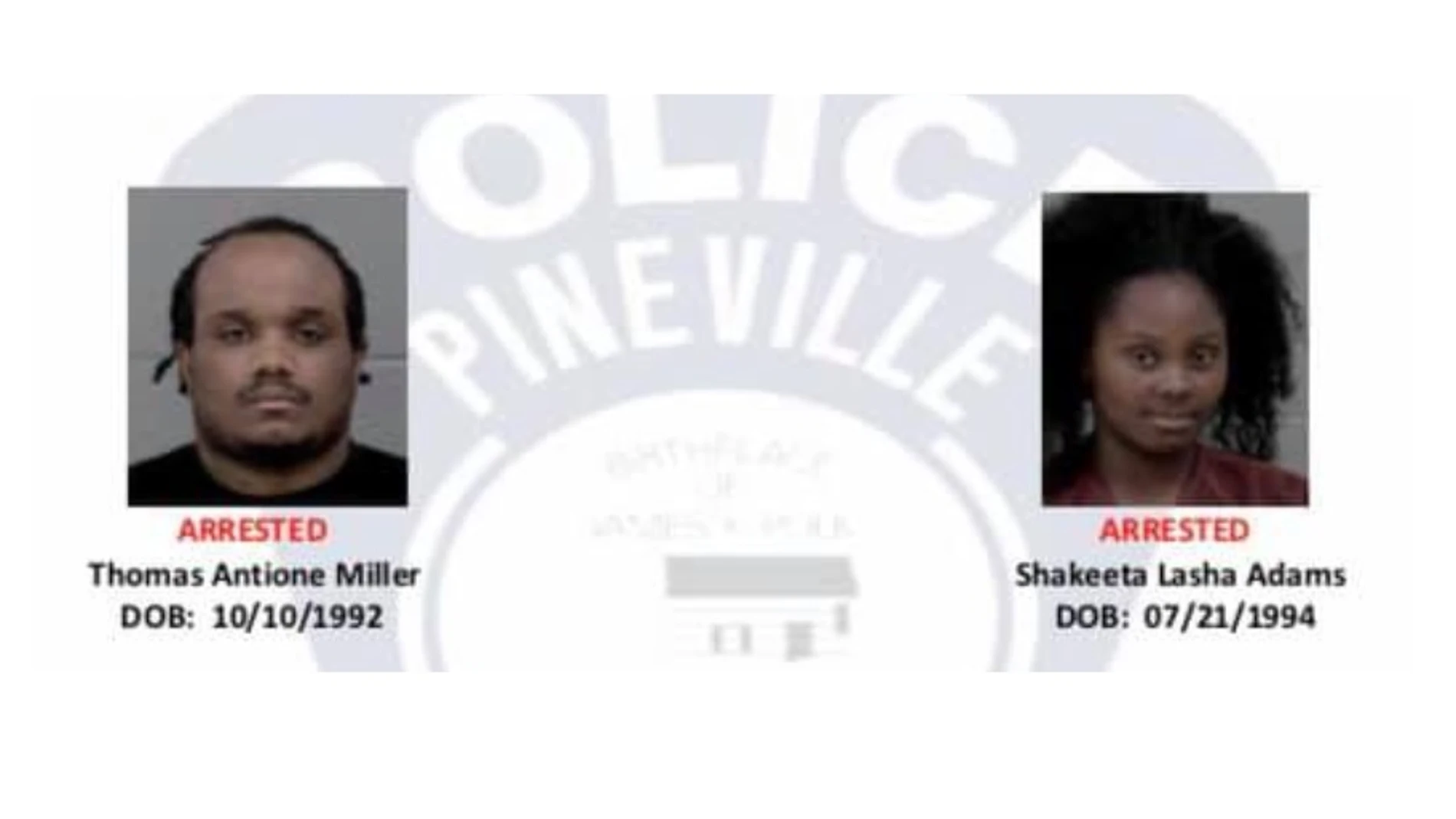 Los detenidos por obligar a prostituirse a una mujer en Pineville (EEUU)
