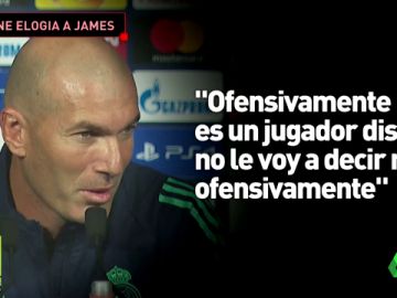 James se gana a Zidane
