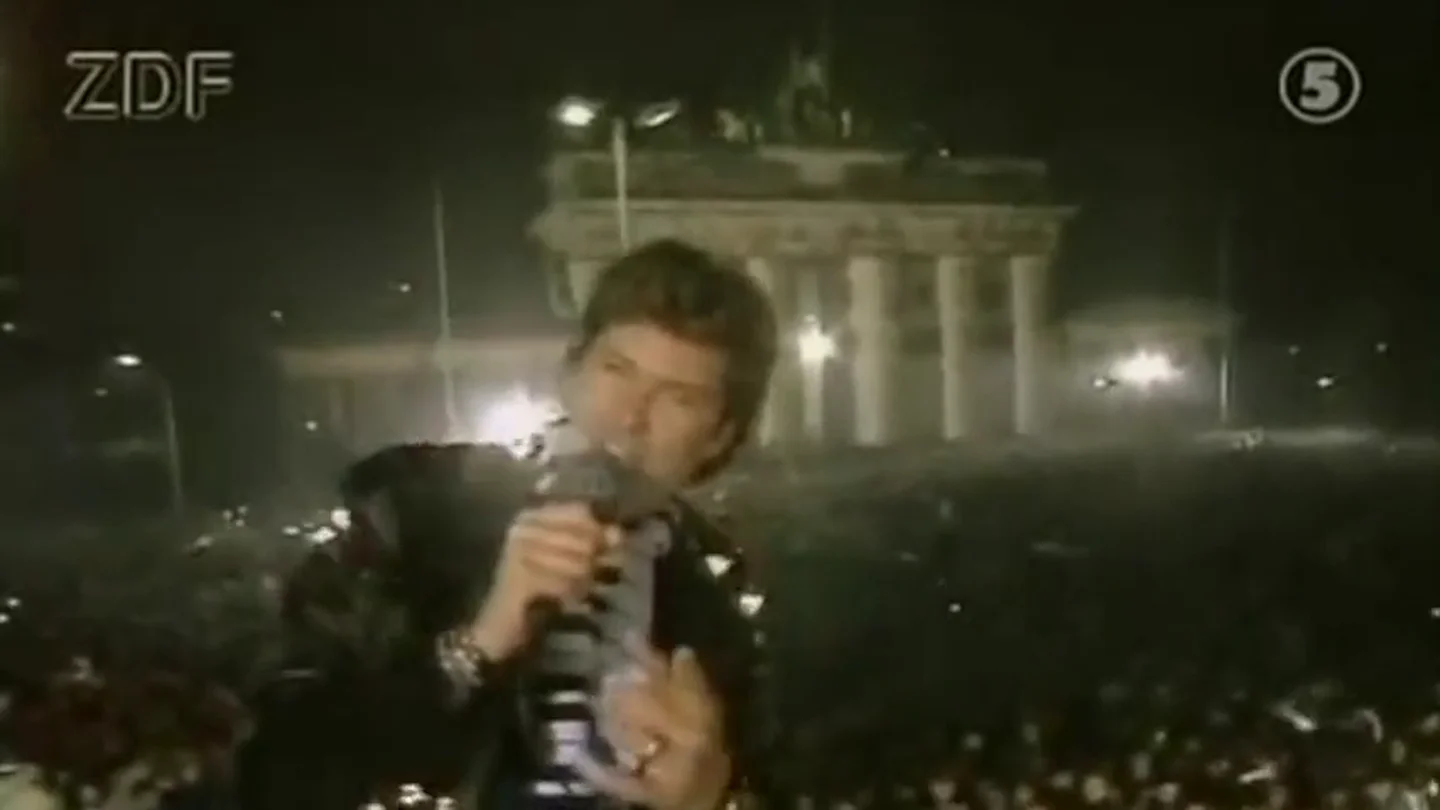 De cómo David Hasselhoff ayudó a tirar el muro de Berlín De cómo David Hasselhoff ayudó a tirar el muro de Berlín