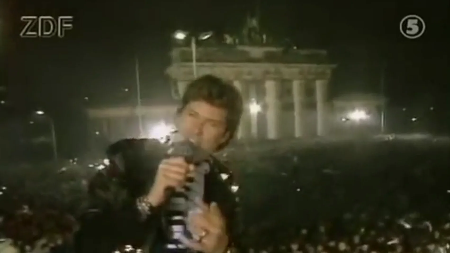 De cómo David Hasselhoff ayudó a tirar el muro de Berlín