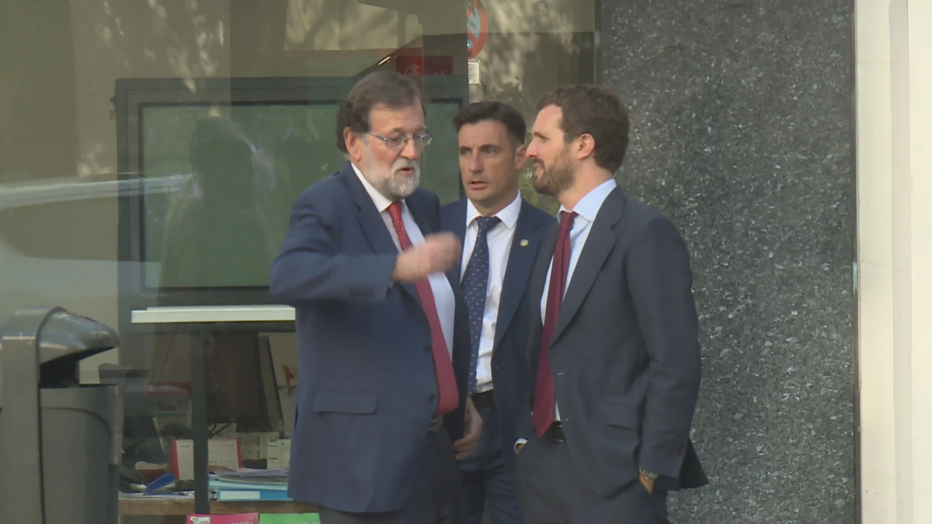 Mariano Rajoy se reúne con Pablo Casado