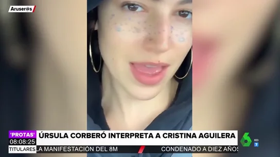 La interpretación de Úrsula Corberó de 'Beautiful' de Christina Aguilera La interpretación de Úrsula Corberó de 'Beautiful' de Christina Aguilera