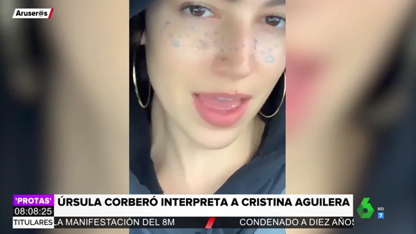 La interpretación de Úrsula Corberó de 'Beautiful' de Christina Aguilera La interpretación de Úrsula Corberó de 'Beautiful' de Christina Aguilera