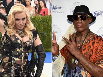 Madonna y Dennis Rodman Madonna y Dennis Rodman