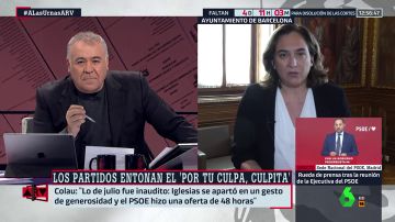 Ada Colau en Al Rojo Vivo