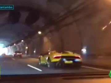 Graban una carrera ilegal de Lamborghinis en Asturias Graban una carrera ilegal de Lamborghinis en Asturias