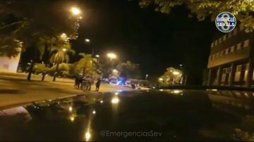 Detenido un motorista sin carnet en Sevilla tras participar en una carrera ilegal y atropellar a dos policías