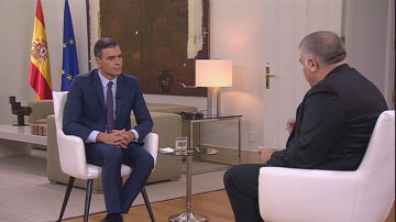 Entrevista a Pedro Sánchez en Moncloa