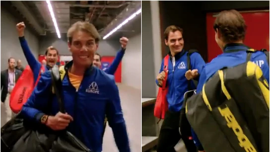 El 'troleo' de Federer y Fognini a Rafa Nadal El 'troleo' de Federer y Fognini a Rafa Nadal