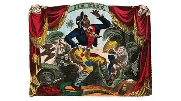 Dibujo de Jim Crow de 1828