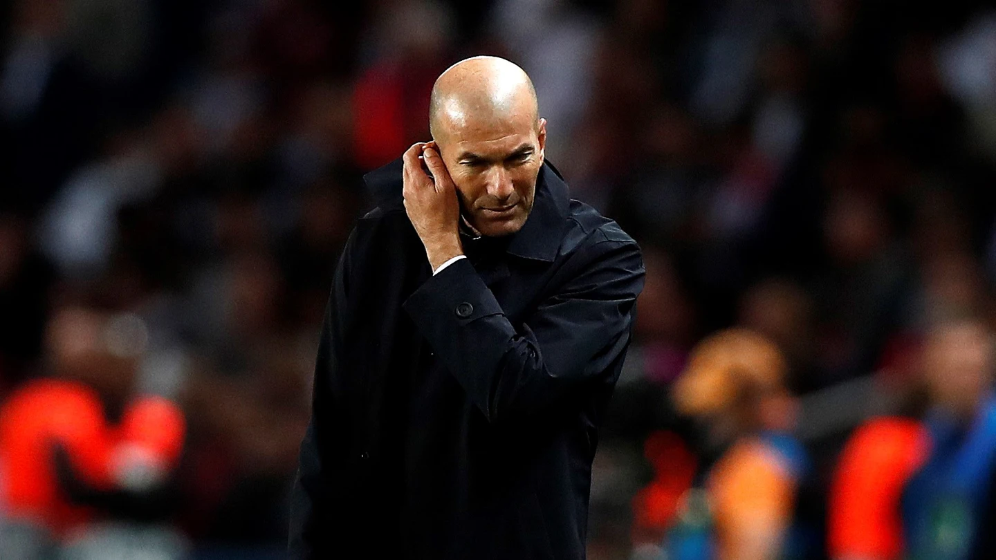 El entrenador del Real Madrid, Zinedine Zidane. El entrenador del Real Madrid, Zinedine Zidane.