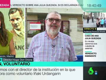 Francisco Sánchez, director del centro de voluntariado de Urdangarín: "Ha comentado que la prisión pesa" Francisco Sánchez, director del centro de voluntariado de Urdangarín: "Ha comentado que la prisión pesa"