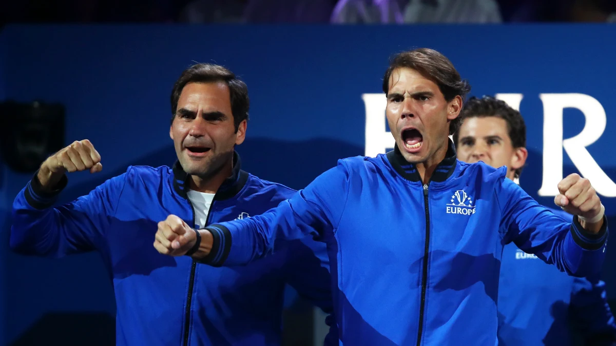 Nadal, con Federer