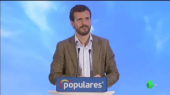 Pablo Casado en un acto del PP Pablo Casado en un acto del PP