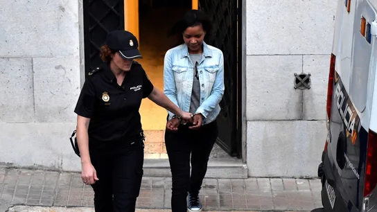 Ana Julia Quezada a su salida de la Audiencia Provincial de Almería Ana Julia Quezada a su salida de la Audiencia Provincial de Almería