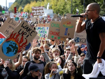 Protesta contra el cambio climático en Berlín Protesta contra el cambio climático en Berlín