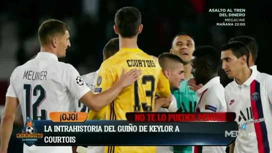 La intrahistoria del guiño de Kaylor Navas a Courtois La intrahistoria del guiño de Kaylor Navas a Courtois