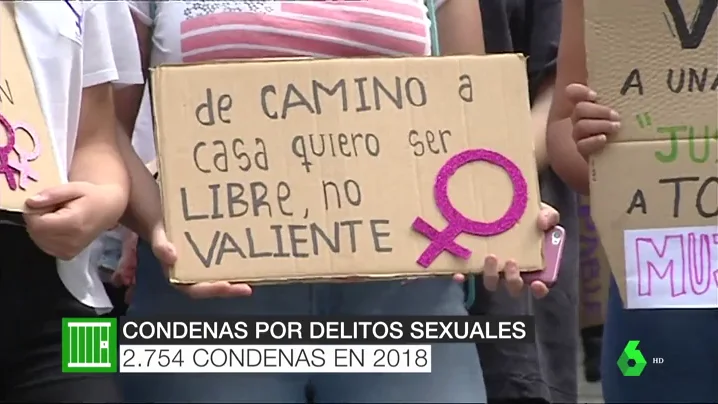 2.754 condenas por delitos sexuales en 2018