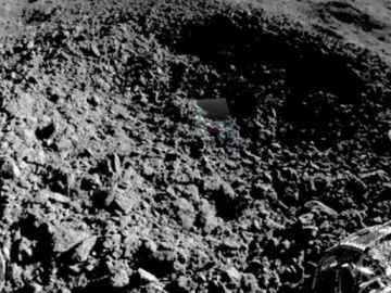 Material en la cara oculta de la Luna Material en la cara oculta de la Luna
