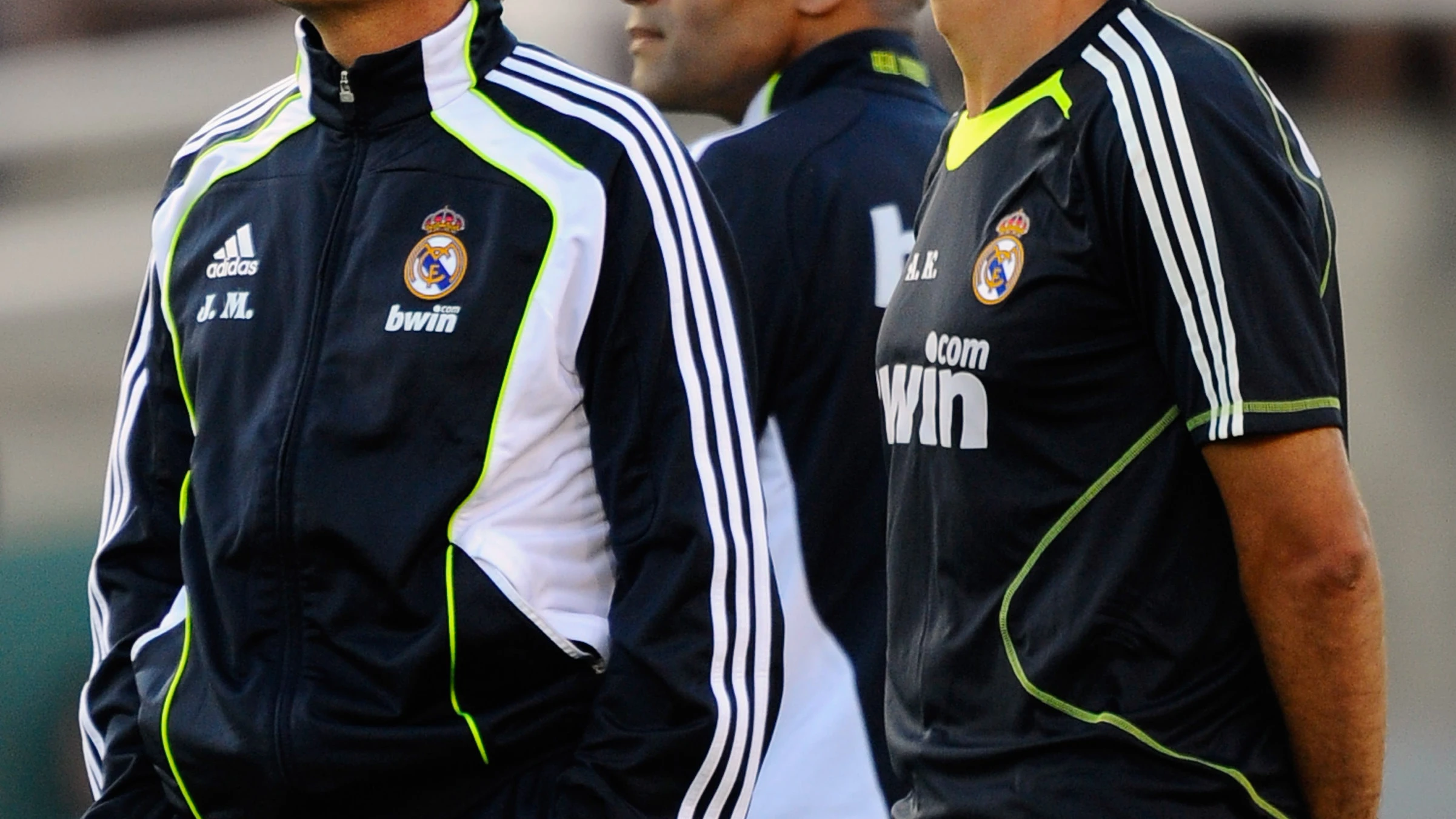 Mourinho y Karanka, durante su etapa en el Real Madrid