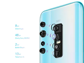 Vivo V17 Pro y sus cuatro cámaras traseras Vivo V17 Pro y sus cuatro cámaras traseras