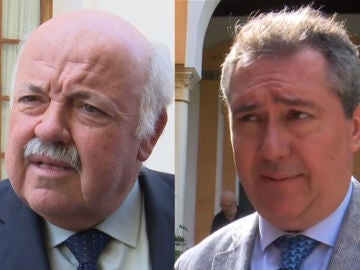 El consejero de Salud andaluz y el alcalde de Sevilla El consejero de Salud andaluz y el alcalde de Sevilla