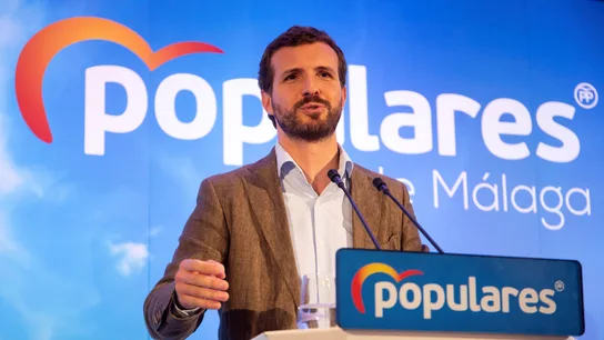 El líder del PP, Pablo Casado El presidente del PP, Pablo Casado