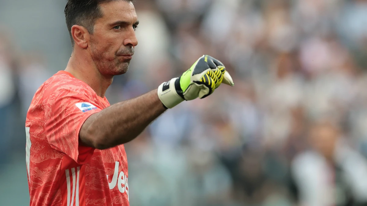 Buffon, con la Juventus