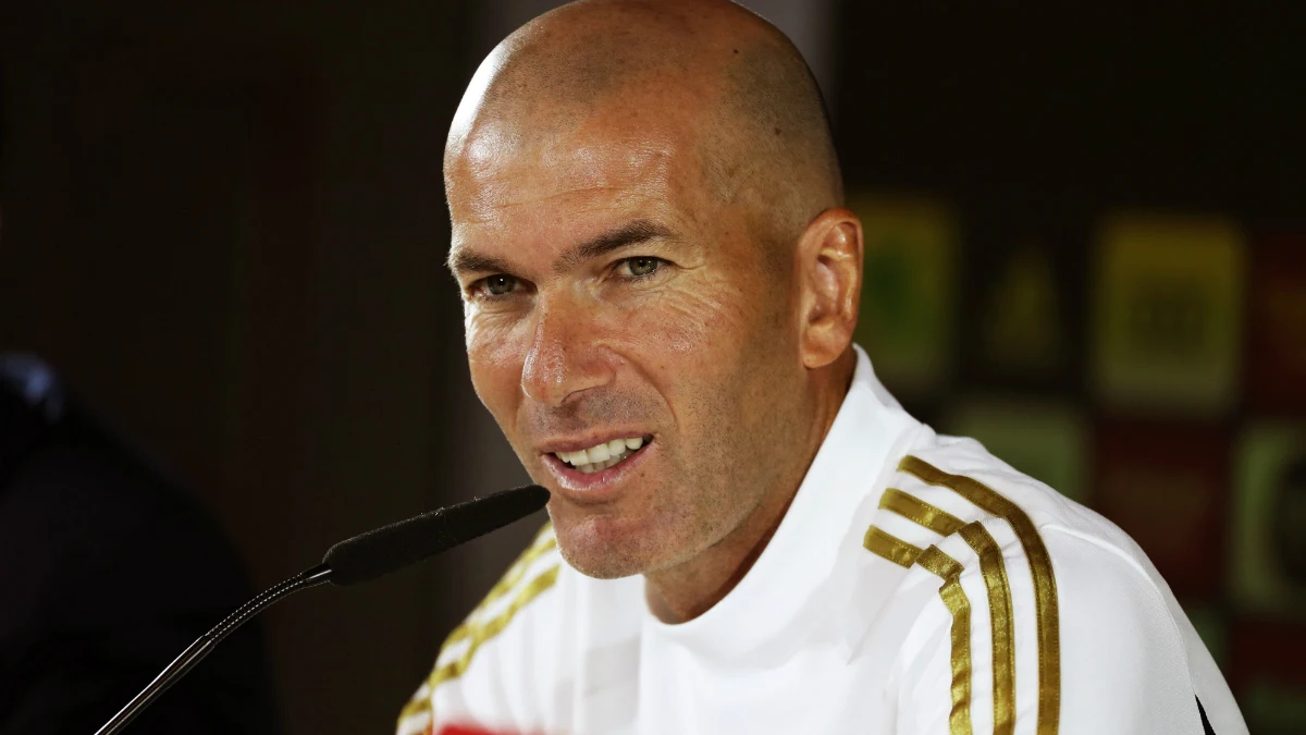 Zidane, en rueda de prensa