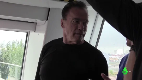 Arnold Schwarzenegger quiere copiar el metro automático de Barcelona Arnold Schwarzenegger quiere copiar el metro automático de Barcelona