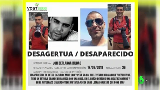Jon Berlanga Bilbao, desaparecido Jon Berlanga Bilbao, desaparecido