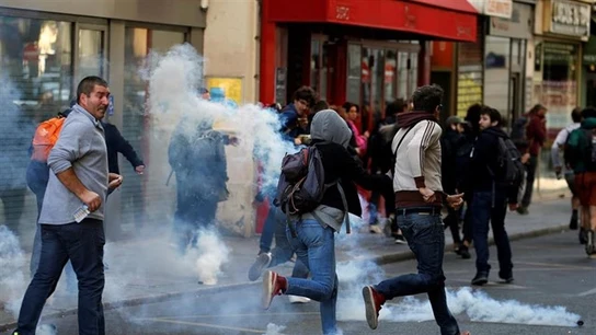Manifestación de los "chalecos amarillos" en París Manifestación de los "chalecos amarillos" en París