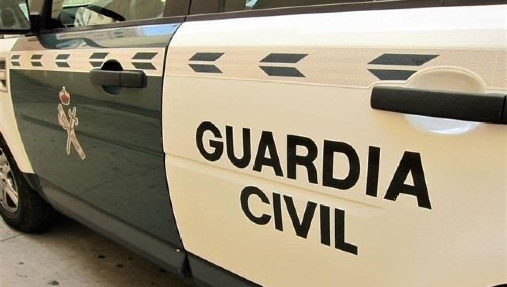 Un coche de la Guardia Civil