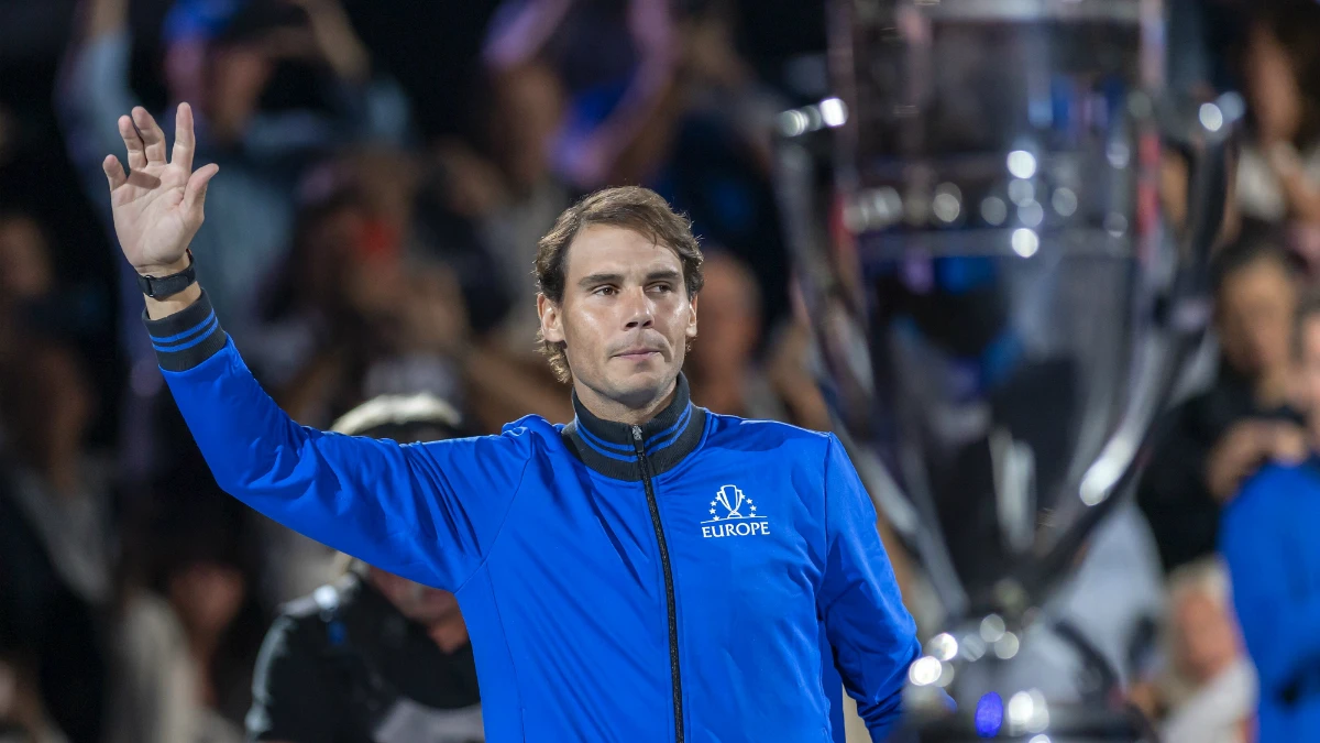 Rafa Nadal, en la Laver Cup