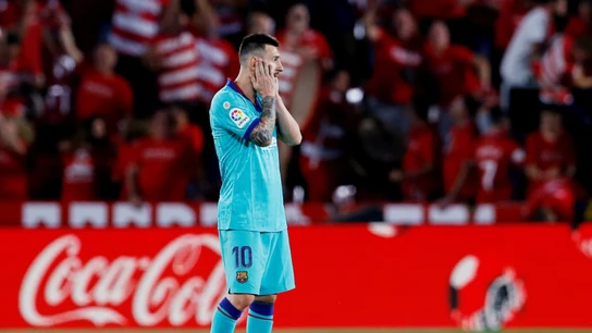 Messi, solo en un partido Messi, solo en un partido
