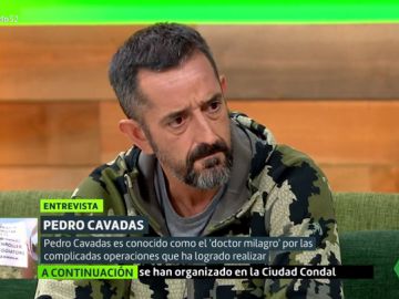 Pedro Cavadas en Liarla Pardo Pedro Cavadas en Liarla Pardo