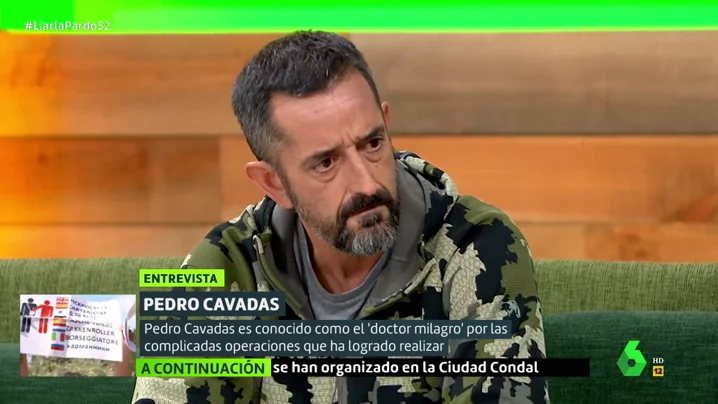 Pedro Cavadas en Liarla Pardo