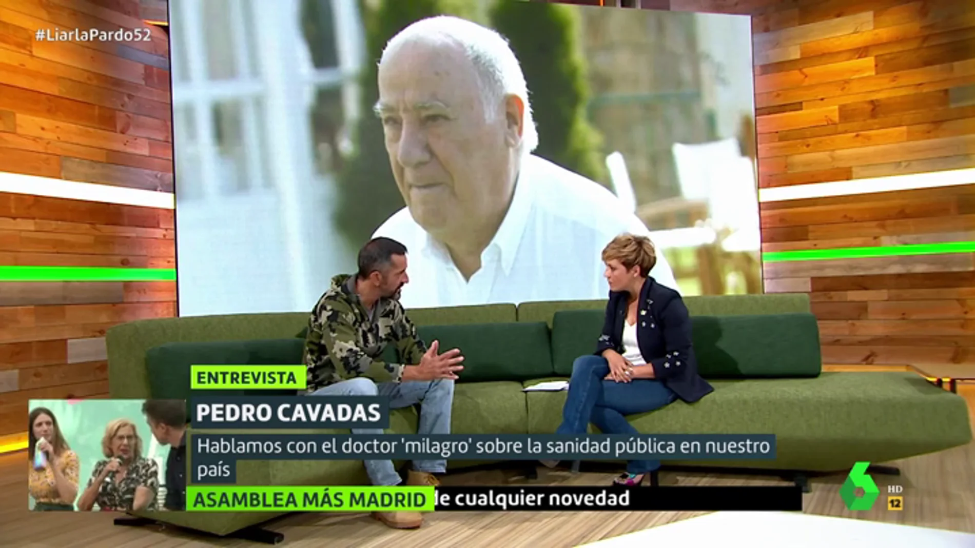 Pedro Cavadas defiende las donaciones de Amancio Ortega: "Podría quemar su dinero y lo dona a la Sanidad"