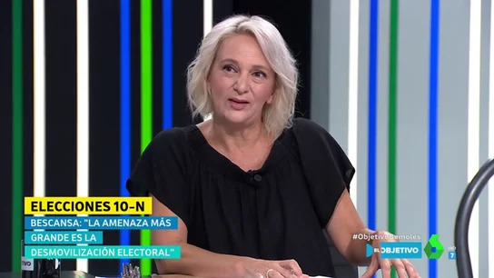 Carolina Bescansa en El Objetivo Carolina Bescansa en El Objetivo