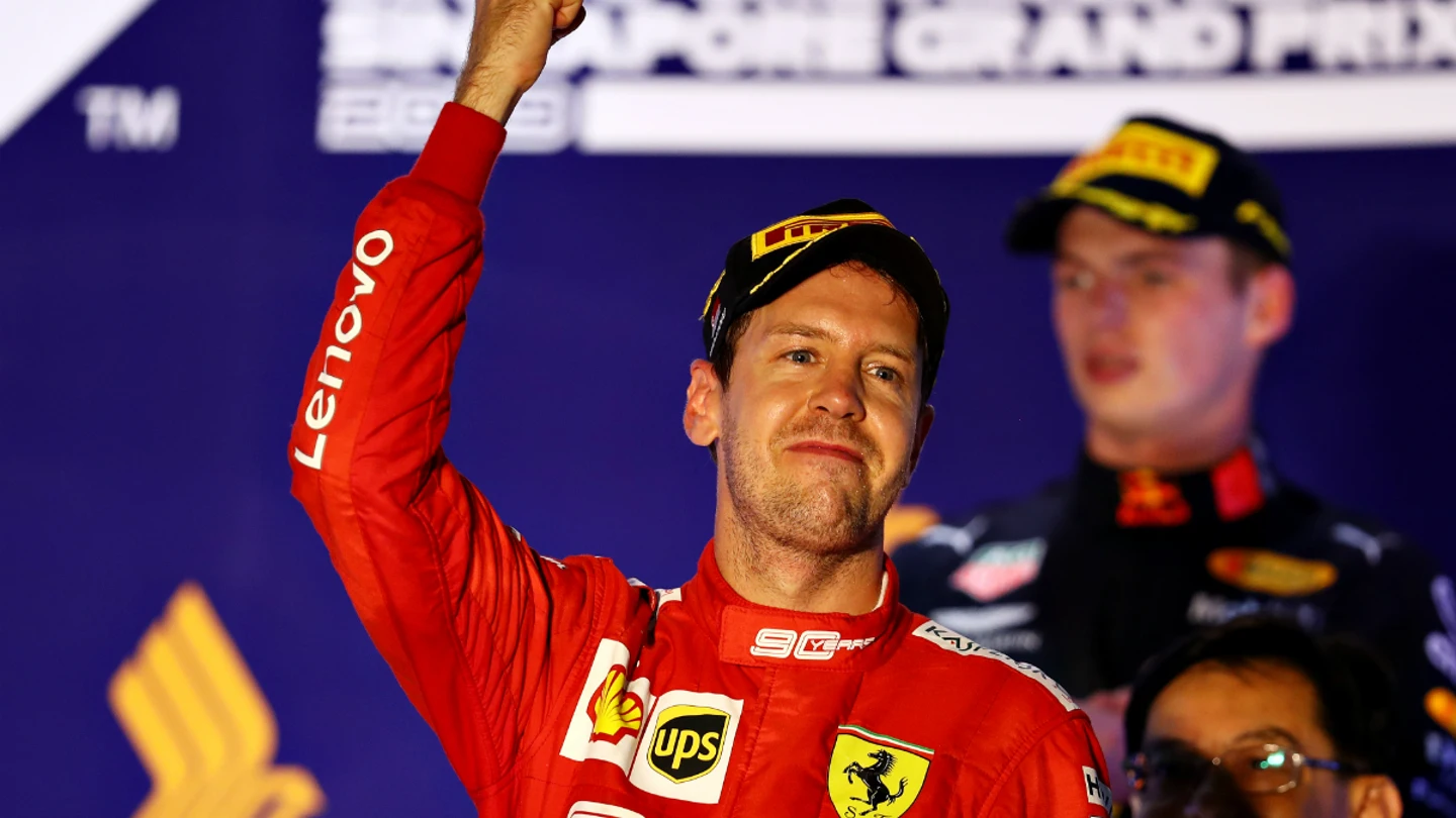 Vettel, ganador en Singapur Vettel, ganador en Singapur