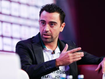 Xavi Hernández, en un acto Xavi Hernández, en un acto