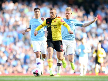 Deulofeo, ante De Bruyne y Rodrigo Deulofeo, ante De Bruyne y Rodrigo