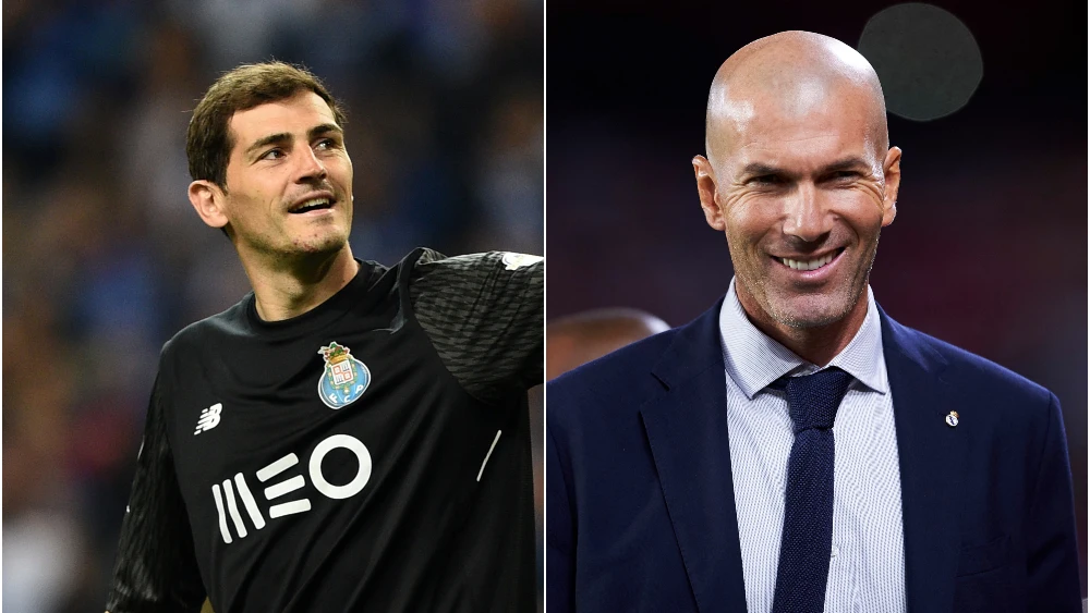 Iker Casillas elogia a Zidane