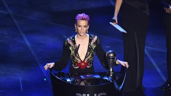 Megan Rapinoe gana el premio 'The Best' a mejor jugadora Megan Rapinoe gana el premio 'The Best' a mejor jugadora