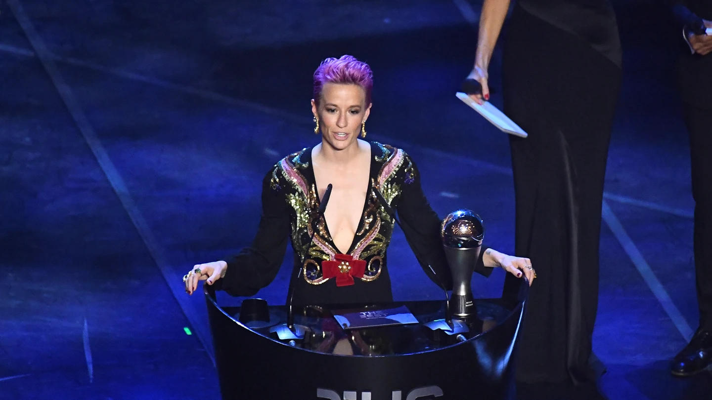 Megan Rapinoe gana el premio 'The Best' a mejor jugadora Megan Rapinoe gana el premio 'The Best' a mejor jugadora